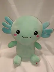 Kawaii Kuties Plush Stuffed Toy Green Axolotl 24cm - Like New No Tag