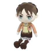 Attack on Titan Super Big Large Stuffed Plush Doll Eren Yeager 35.4in Compressed