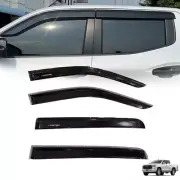 SUN RAIN VISOR DEFLECTOR VENT TRIM GUARD FOR MITSUBISHI TRITON L200 MR 2023-2024