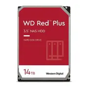 Western Digital WD Red Plus 14TB 3.5' NAS HDD SATA3 7200RPM 512MB Cache 24x7 NASware 3.0 CMR Tech WD140EFFX
