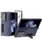 For Galaxy Z Fold 6 Case w/Camera Cover Pen Holder Stylus Hinge Screen Protector