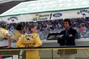 Michael Schumacher and Alessandro Benetton 1993 F1 San Marino GP Old Photo