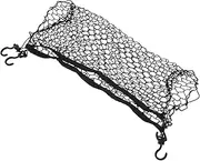Yardenfun Folding Cargo Net for Garden Trolley Elastic Cart Guard Netting Durable Easy to Install for Camping Outdoor Adventures Collapsible Wagon Accessories