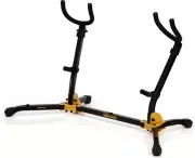 DS537B Dual Alto/Tenor Saxophone Stand