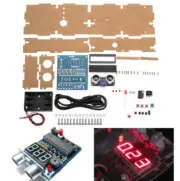 DIY Ultrasonic Ranging Module Radar Alarm Kit Based on 51 Single Chip Arduino