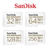 在飛比找蝦皮購物優惠-SANDISK ENDURANCE 極致耐讀寫 MAX  3