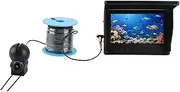 Underwater Fishing Camera, 30m Cable 4.3in Screen 1080P HD Ice Fishing Camera, Ultra Wide Angle Lens Portable Fish Finder for Boat Lake Kayak Fishing