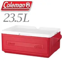 在飛比找蝦皮商城優惠-【Coleman 美國 23.5L 置物型冰桶 紅】行動冰箱