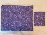 Purple Butterfly Cross Stitch Project Bag And Thread Bed (02)