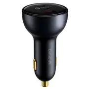 Baseus Qualcomm Quick Charge 5 Technology Multi-Port Fast Charge Car Charger C+C+U 160W [TZCCZM-0G]