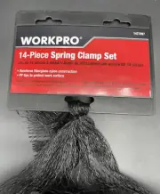 WORKPRO 14-Pack 2-in Spring Clamp New