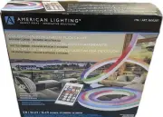 American Lighting Color Changing Neon Flex Light & Remote 16.4 FT Item 1600297