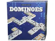 Hansen Timeless Games Dominoes Classic Game 2-Players Ages 6+ (HSN741861)