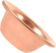 Generic Copper Altar Cup Holy Water Bowl for Buddhist Temple Home Altar Supplies