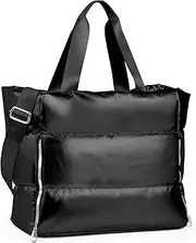 [Generic] Gym Tote Bag for Women, Yoga Mat Bag with Pockets, Yoga Mat Bag Carrier, Multi-Functional Canvas Yoga Shoulder Bag with Yoga Mat Carrier for Workout Pilates Gym Work Travel Beach Office