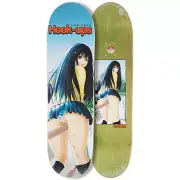Hook-Ups Handrail Panties Girl 8.25" Lime Green Top Stain Skateboard Deck