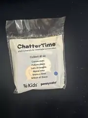 Chick-fil-a Kid's Meal Toy Chatter Time Conversation Prompts "Share a Time" NEW