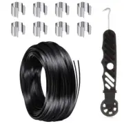 Window Screen Fixing Kits Includes Splines, Bearing Tool, Removal Hook, Clip