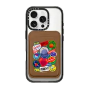 Snappy MagSafe Wallet Snappy™ BioVeg Wallet MagSafe Compatible Devil Fruits Label Sticker Snappy Leather Wallet