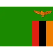 Zambia National Flag World Flags Country XL Wall Art Canvas Poster Print Huge