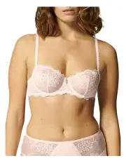[Simone Perele] Reve Half Cup Bra in Pink