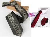 在飛比找Yahoo!奇摩拍賣優惠-來福領帶，k1115拉鍊領帶49CM拉鍊領帶免手打領帶窄版領