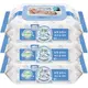 貝恩嬰兒保養柔濕巾EDI80抽*3包-無香料(臉、臀、全身適用)