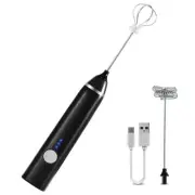 Versatile USB Rechargeable Electric Egg Beater for Home and Travel Usage