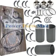 Overhaul Rebuild Kit For Mitsubishi S3L3 Engine Mahindra 3215 2815 3316 Tractor