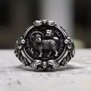 Handmade 925 Sterling Silver Lamb of God Agnus Dei Signet Ring