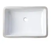 Miseno MNO2114ABWH Myers 22-7/8" Undermount Bathroom Sink with Overflow