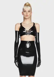 [Funk Plus] Patent O-Ring Bra Harness