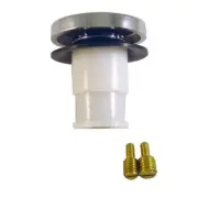 DANCO Universal Touch-Toe Push Button Tub Stopper, Chrome, 2 inch x 2-1/4 inch,