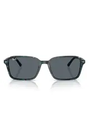 Ray-Ban 58mm Square Sunglasses in Blue at Nordstrom One Size