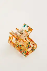 Multi Colour Square Claw Clip