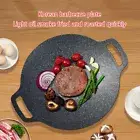 BBQ Pan Grill Multi-purpose Cooking Pans Induction Cooker Round Kitchen Bakeware