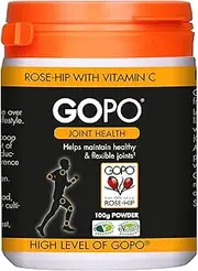 GOPO Joint Health Powder 100g | Rose-Hip & Vitamin C | Helps Maintain Healthy & Flexible Joints | Suitable for Vegetarians & Vegans