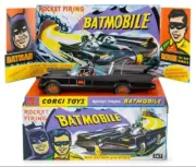 Corgi Toys - CLUB EXCLUSIVE - No 267 - MATTE Black Batmobile Reissue W/ TIN
