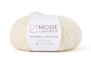 Mode at Rowan ::Alpaca Cotton #14:: alpaca cotton yarn Snowflake