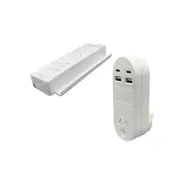 Jackson Industries 2 USB-A/USB-C Ports (White) - Power Hub
