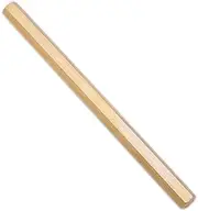 EKLOEN Six-Edge Solid Brass Pen, EDC Pocket Pen Signature Pen Pocket Pen