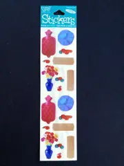 Vintage Get Well Stickers Frances Meyer Sealed Excellent Condition 90s NOS