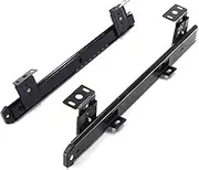 Keyboard Slide Tray 359mm/14inch Keyboard Shelf Ball Bearing Drawer Runners Adjustable Under Desk Computer Slides Black