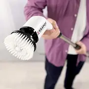 Kleva Range KRAPOF Electric Spin Scrubber – Cordless Electric Scrubber with 7 Brush Heads & Cleaning Brush Pads | Rechargeable Bathroom & Kitchen Cleaning Tool for Tiles, Grout, Showers & More.