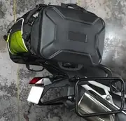 Vader Hard Shell Tail Bag (65L) Compatible with TRIUMPH SCRAMBLER 400 X