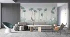 3D Fresh Floral Wallpaper Wall Mural Removable Self-adhesive 1633