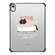 iPad 10.9-inch (10th gen) iPad Impact Case I'm a social vegan, I avoid meet