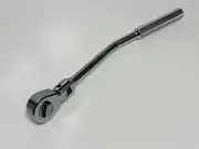 NEW SK Tools USA 3770 3/8" Drive Bent Handle Flex-Head Ratchet, Knurled Grip