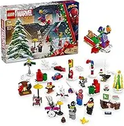LEGO® Super Heroes Marvel Spider-Man 2024 Advent Calendar 76293 for Kids, Small Buildable Super Hero Models, Fun Seasonal Holiday Toy Idea for Boys and Girls Aged 7 and Up