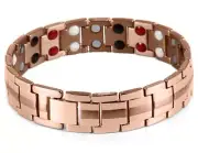 Bracelet Magnetic IN Titanium Copper With Of Magnets 3000 Gauss+*